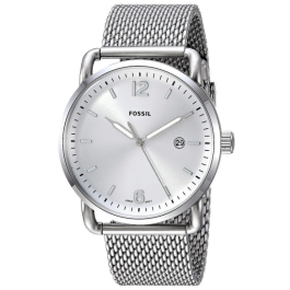 Bracelet de montre Fossil FS5418 Acier inoxydable Gris 22mm